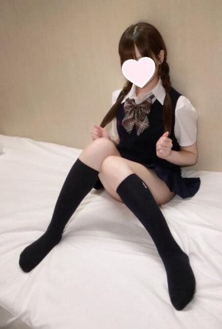 三つ編みした♪